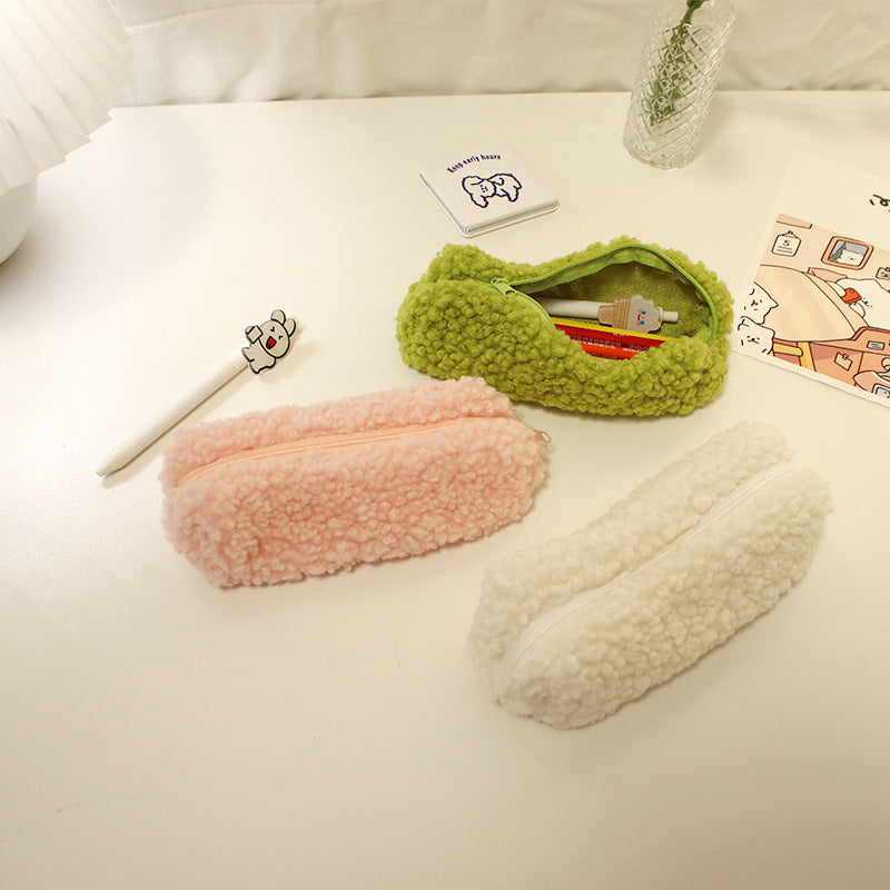 Wholesale Lamb Hair Stationery Bags